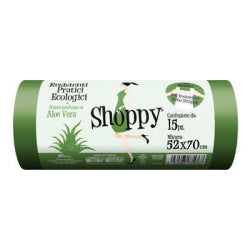 Чували За Боклук Shoppy Verde Aloe 52X70 См, 15 Бр.