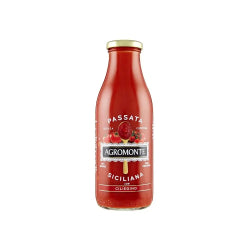 TOMATO SAUCE-PURÉE FROM CHERRY TOMATOES AGROMONTE, GLASS 360 G