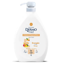 ТЕЧЕН САПУН DERMOMED ENERGY MANGO-ПОМПА, 1 Л