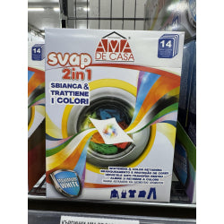 Кърпички Ama De Casa Svap 2 В 1 За Пералня.