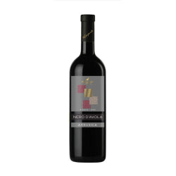 ЧЕРВЕНО ВИНО DOC ITALIE ROUGE NERO D'AVOLA 2023 ACQ 0.75 Л.