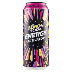 Енергийна Напитка Lemon Soda Tropical 500 Мл Кен.