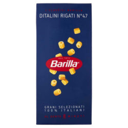 PASTA BARILLA DITALINI RIGATI ?47, 500 G