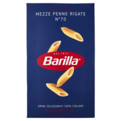 PASTA BARILLA MEZZE PENNE RIGATE №70, 500 G