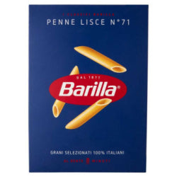 PASTA BARILLA PENNE LISCE N°71, 500 G