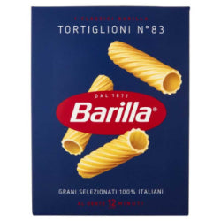 PASTA BARILLA TORTIGLIONI N°83, 500 G