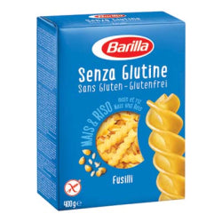 PASTA BARILLA FUSILLI, GLUTEN FREE 400 G