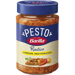 BARILLA RUSTICO MEDITERRANEO PESTO SAUCE, 190 ML