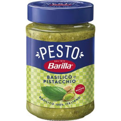 BARILLA PESTO SAUCE WITH BASIL AND PISTACHIO 190 ML