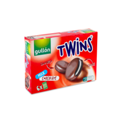 GULLON TWINS BISCUITS WITH MILK CHOCOLATE 252 G