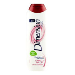 ШАМПОАН/БАЛСАМ DIMENSION 2 В 1 ЗА СУХА КОСА, 250 МЛ.