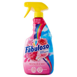 FABULOSO GLASS CLEANER SPRAY FRESCHEZZA, 750 ML