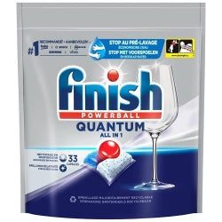 DISHWASHER TABLETS FINISH QUANTUM REGULAR 33 PCS