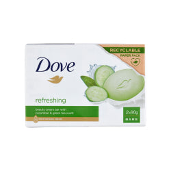 ТОАЛЕТЕН САПУН DOVE КРАСТАВИЦА И ЗЕЛЕН ЧАЙ 2х90 Г