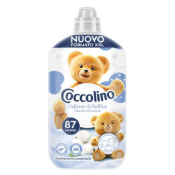 ОМЕКОТИТЕЛ-КОНЦЕНТРАТ COCCOLINO ДЕЛИКАТНА МЕКОТА 1.827 Л, 87 ПРАНЕТА