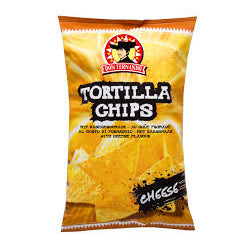 TORTILLA CHIPS WITH CHEESE FLAVOR DON FERNANDO, 200 G