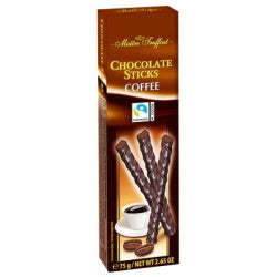 MAITRE CHOCOLATE BARS WITH COFFEE, 75 G