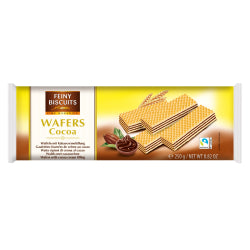 ВАФЛИ С КАКАОВ КРЕМ FEINY BISCUITS, 250 Г.