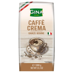 COFFEE BEANS GINA CAFFE CREMA, 1 KG