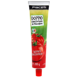 TOMATO PASTE CONCENTRATE PIACELLI, 200 G