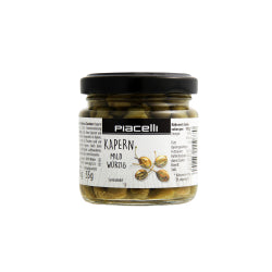 PIACELLI AROMATIC CAPERS, GLASS 95 G