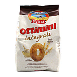 Пълнозърнести Бисквити Divella Ottimini 400 Г.