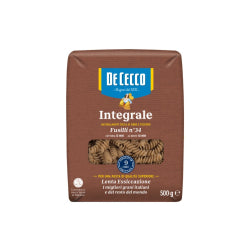 Пълнозърнеста Паста De Cecco Fusilli №034, 500 Г.