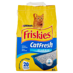 ГРАНУЛИ ЗА КОТЕШКА ТОАЛЕТНА PURINA FRISKIES CATFRESH 5 КГ.
