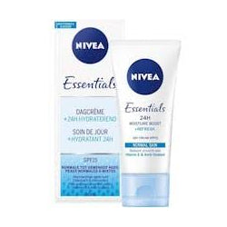 ДНЕВЕН КРЕМ  ЗА ЛИЦЕ NIVEA ESSENTIALS DAGCREME С VITAMIN E SPF 15, ЗА НОРМАЛНА КОЖА, 50 МЛ.