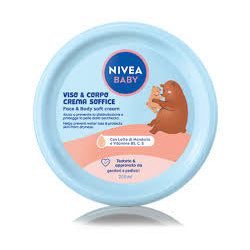 КРЕМ ЗА ЛИЦЕ И ТЯЛО NIVEA BABY SOFT В КУТИЯ, 200 МЛ.