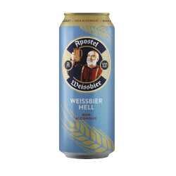 БЕЗАЛКОХОЛНА БИРА APOSTEL WEISSBIER, КЕН 500 МЛ