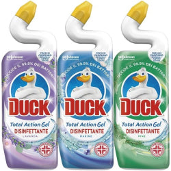 TOILET DETERGENT 5 IN 1 DUCK WC GEL 3 MODELS, 750 ML