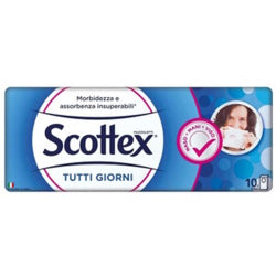 SCOTTEX NOSE NETS/NAPKINS, 4-PLY 10 PCS