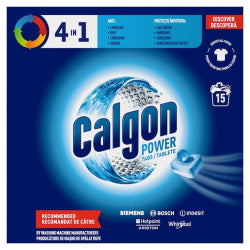ТАБЛЕТКИ ЗА ПЕРАЛНЯ CALGON ПРОТИВ КОТЛЕТ КАМЪК 15 БР, 250 Г.