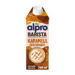 Овесено-Соево Мляко Alpro Barista С Вкус На Карамел 750 Мл.