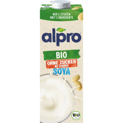 БИО СОЕВО МЛЯКО ALPRO БЕЗ ЗАХАР 1 Л.