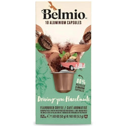 КАФЕ КАПСУЛИ NESPRESSO "BELMIO" HAZELNUT 10БР.