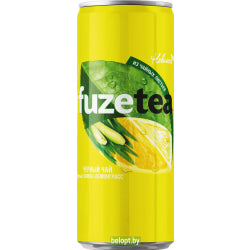 FUZE TEA LIMONE /BLACK TEA/, 330 ML CAN