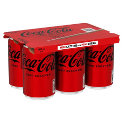 Безалкохолно Coca Cola Mini Без Захар, Кен 6Х150 Мл.