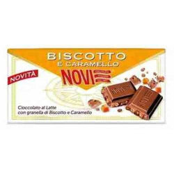 Млечен Шоколад Novi Biscotto /Бисквити И Карамел/ 100 Г.