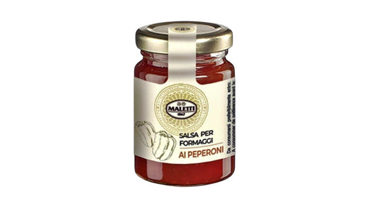 110гр Пикантен сос за сирена с чушки Maletti.