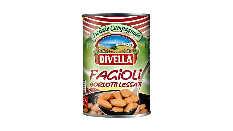 400гр Червен боб (borlotti) Divella.