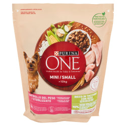 ХРАНА ЗА КУЧЕТА PURINA ONE DOG MINI /ПУЕШКО С ОРИЗ/ 800 Г.