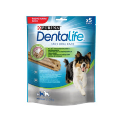 ДЕНТАЛНИ ПРЪЧКИ ЗА КУЧЕТА PURINA DENTALIFE MEDIUM 115 Г.