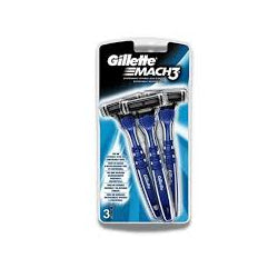 САМОБРЪСНАЧКИ GILLETTE MACH 3 НА КАРТОН, 3 БР