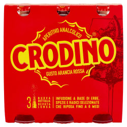 CRODINO ARANCIA ROSSA Fizzy Drink 3x175 ML
