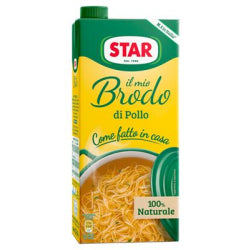 CHICKEN BROTH BRODO STAR POLLO IN A BOX, 1 L
