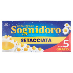 Чай От Лайка Camomilla Sogni D'Oro, 15+5 Пакетчета.