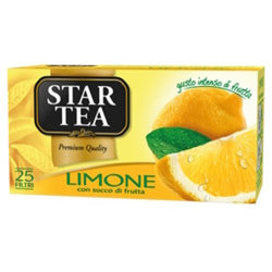 ЧЕРЕН ЧАЙ STAR TEA LIMONE, 25 ПАКЕТЧЕТА.
