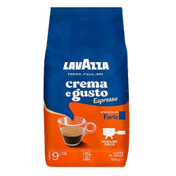 КАФЕ НА ЗЪРНА LAVAZZA CREMA E GUSTO FORTE, 1 КГ.